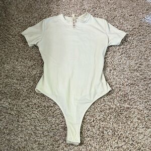 Skims Cotton Jersey T shirt Bodysuit